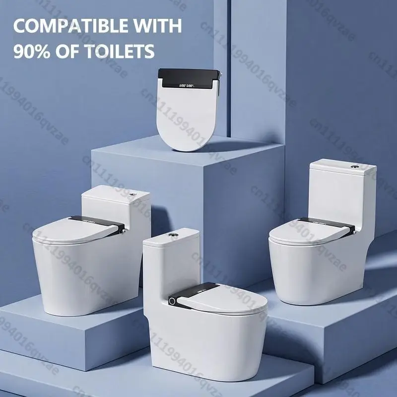 Smart Toilet Cover U-shaped Self-cleaning Electric Bidet Cover Heating Soft Close Bathroom