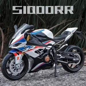 BMW S1000RR Brinquedo de motocicleta para crianças, RMZ City Diecast Metal Racing Modelo Super Sport Coleção em Miniatura Presente para Menino 1:12 10 principais vendas miniaturas paises - №5