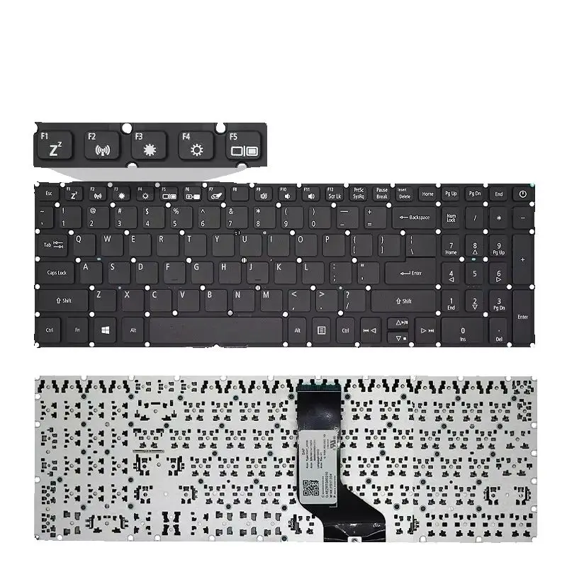 Laptop Keyboard for Acer Aspire 3 A315-21 A315-41 A315-41G A315-31 A315-51 A315-53 A315-53G Backlight