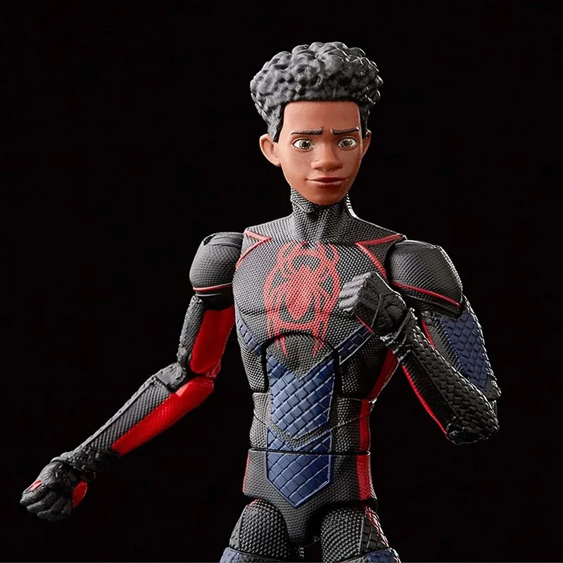 Marvel Legends Spider-Man: Across the Spider-Verse Miles Morales Kolekcjonerska figurka akcji w skali 1/12 ze stojakiem