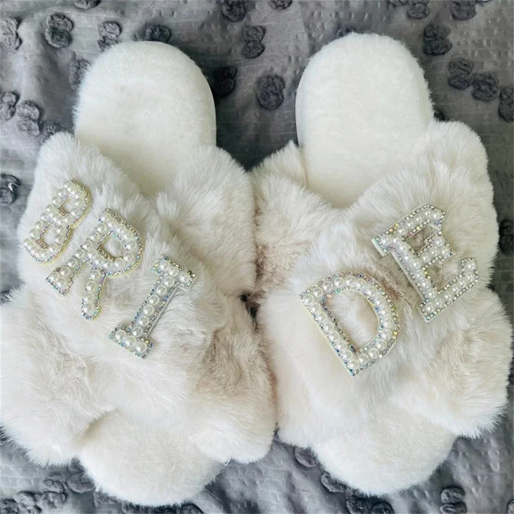 Bridesmaid maid of honor mother of the groom sister bride Slippers wedding Bachelorette hen Party Bridal shower Proposal gift