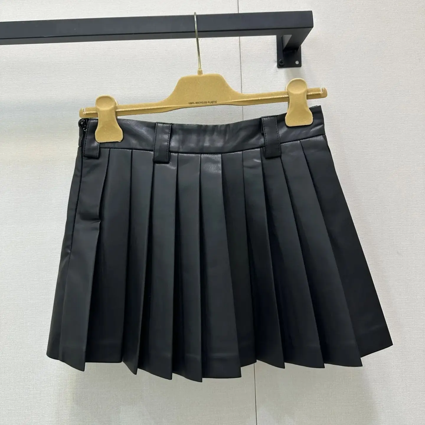 

25Ss ранняя весна новая плиссированная короткая юбка плиссированная юбка с высокой талией