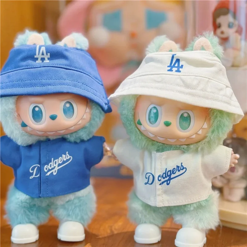 Vêtements de série sport pour poupée Labubu, 15 17cm, Design de luxe, Style mouvement de Tennis, vêtements de Baseball, ensemble de robes, accessoires