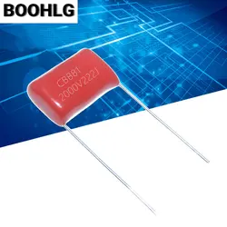 20pcs Metallized Polypropylene Film Capacitor CBB81 2000V 102J/152J/182J/222J /272J 2KV 102 152 182 222 272 Pitch 15mm