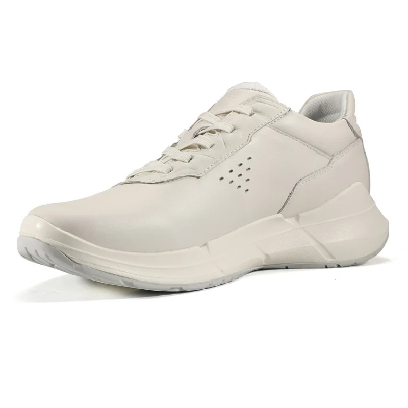 Real Cow Leather Shoes Men Vip Luxury Original Brand Trekking Unisex Unique Sneakers Women Outdoor tênis  Hiking White Loafers