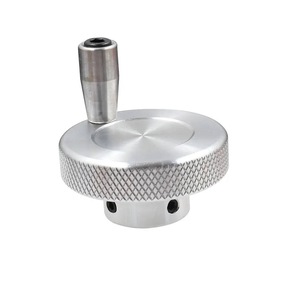 1Pcs Aluminum Alloy Mini Handwheel For Lathe/Miller mechanical hand wheel Automation equipment parts