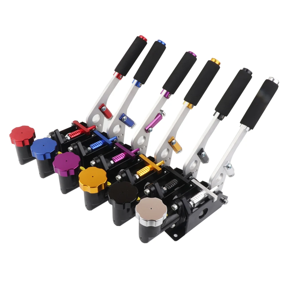 

Aluminum Alloy Universal Hydraulic Handbrake Lever Drift Hand brake E-Brake Racing RED BALCK BLUE GOLD PURPLE COLOR silver