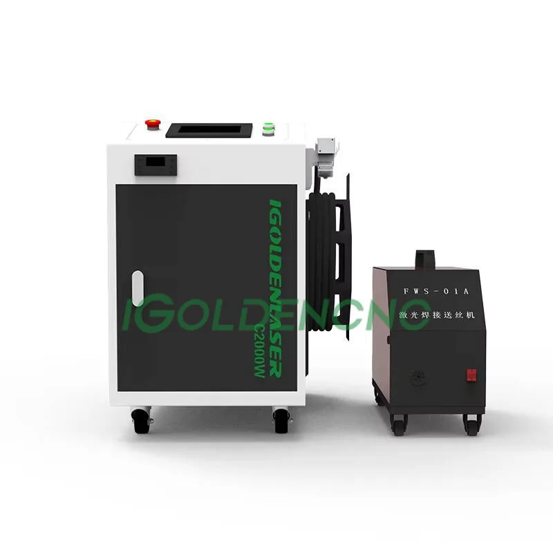 IGOLDEN LASER 4-In-1 Laser Welding Hine, Continuous Light, Welding, Cleaning, Cutting, Weld Cleaning Four Function