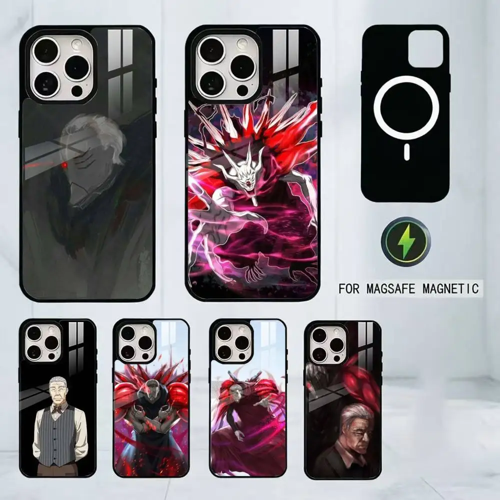 

Tokyo Ghoul Yoshimura Kuzen Anime Phone Case For iPhone17,16,15,14,13,12,11 Plus,Pro Magnetic For Magsafe Wireless Charging