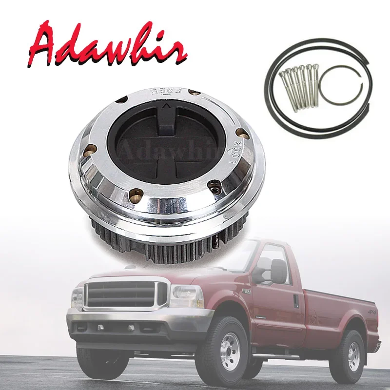 

1 Pieces Manual Wheeling Locking Hubs for FORD F250 , F4000 F350 450 CHRYSLER W 250 & W 350 Chevy 1 Ton Pick (K-30) AVM439