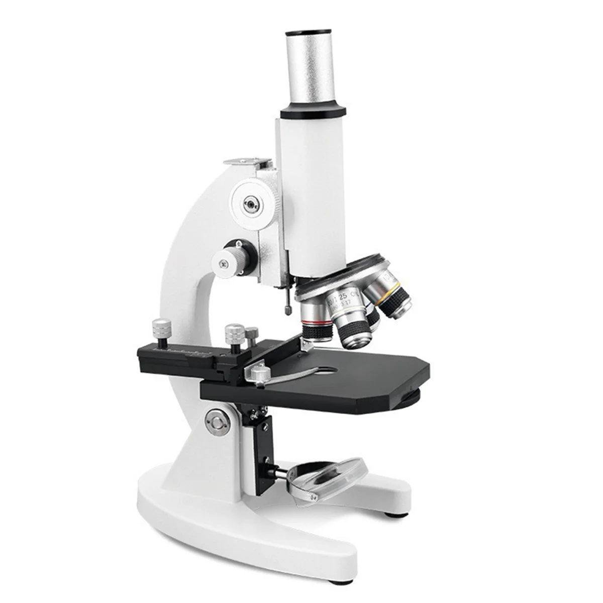 A008 Monocular Optical Microscope Elementary School Children Science Experimental Biology Teaching Christmas Birthday Gift