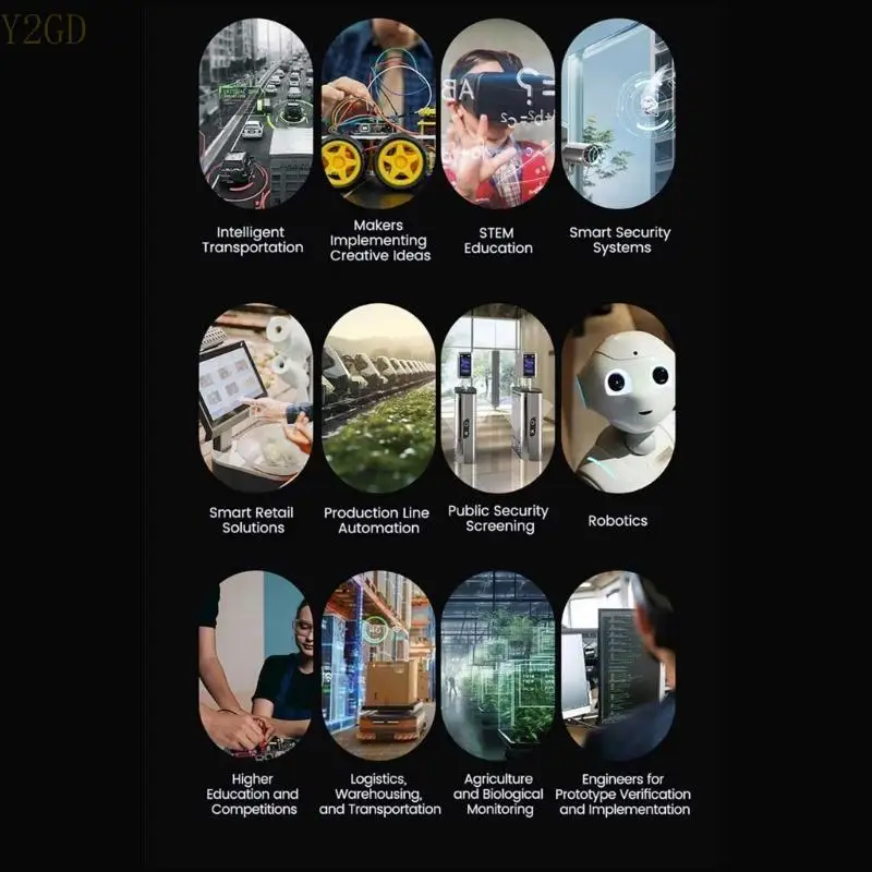 Y2GD dla Maixcam Visionary Linux Development Board Camera słuchowy moduł Wi -Fi6