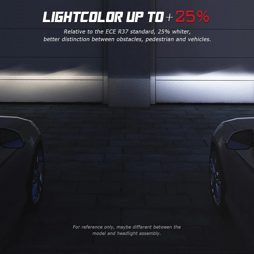 Novsight N30S H7 faro a LED H4 luci a LED per Auto 12V LED H11 H1 9005 HB3 6000K 12000LM 55W lampadine fendinebbia per fari Auto