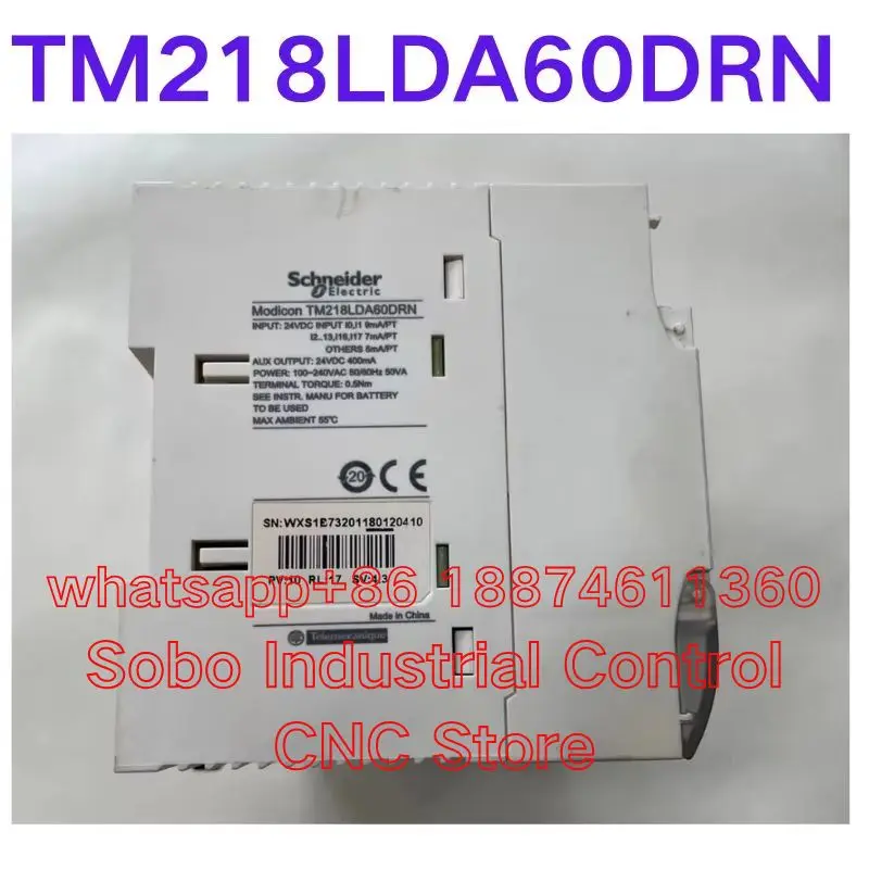 Second-hand  tested OK  Programmable controller TM218LDA60DRN