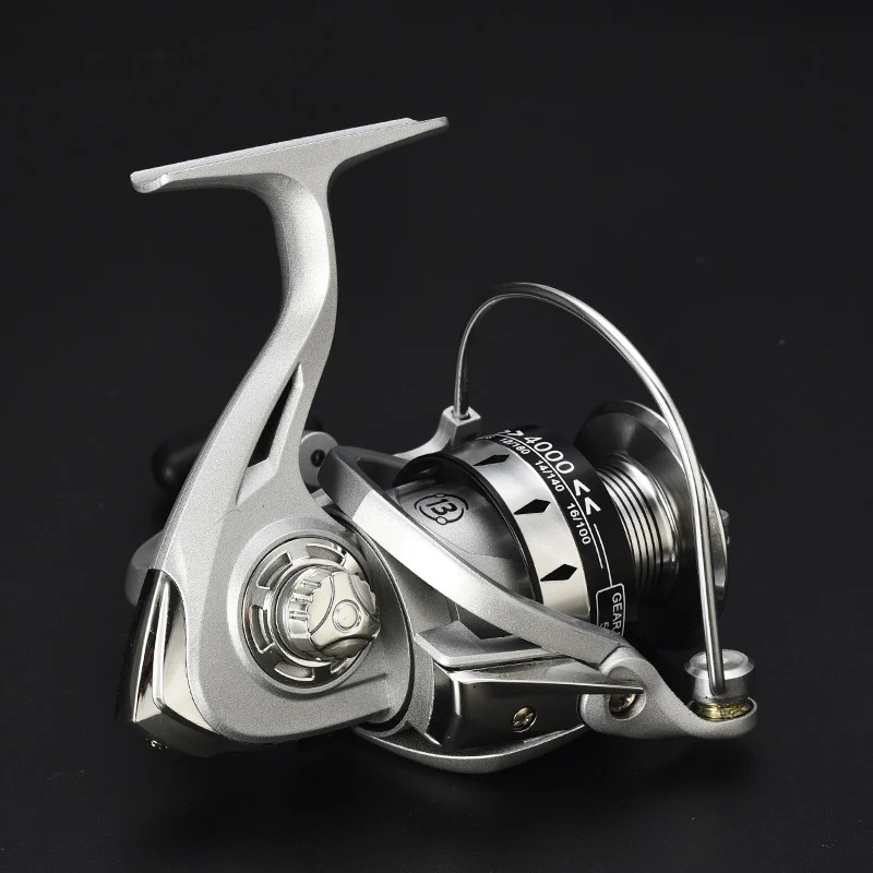 MITCHELL REEL Fishing Spinning Reel Metal Spool 5.2:1 Metal Line Cup Sea Tackle 13BB Ball Bearings Carp Fishing Reel 1000-7000