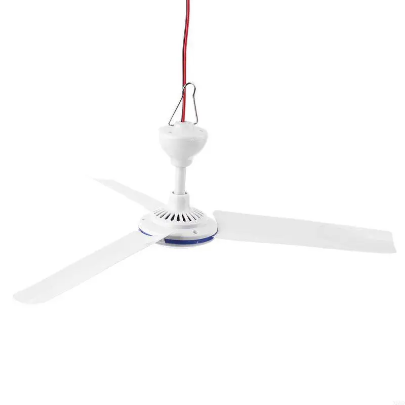 調整可能な速度ハンギングファンエアクーラーC13プラグミニキャノピー寮ファン12V-85V N58D