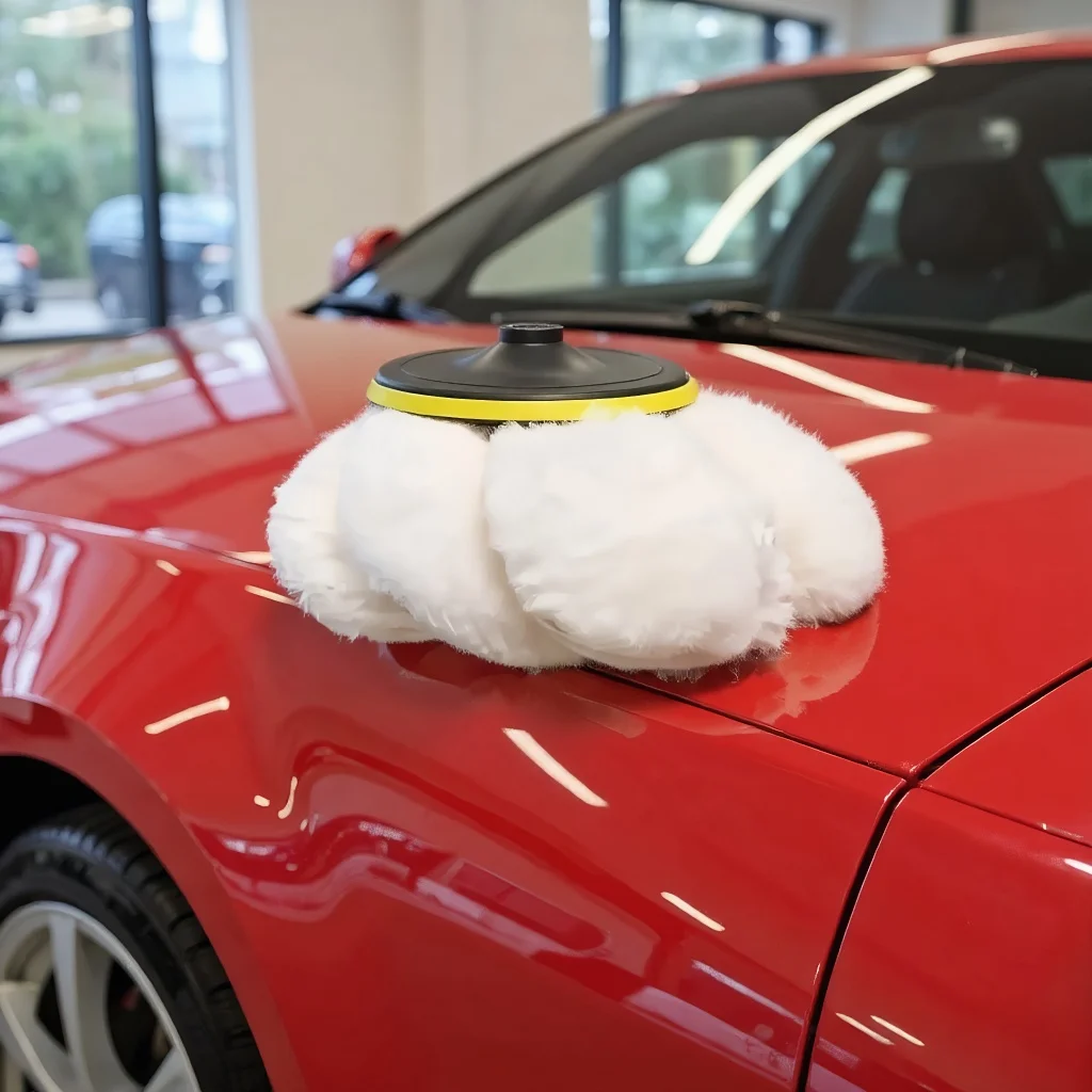 5-teiliges 3, 4, 5 Zoll Polier-Set: Auto-Polierpads, Wachs-Schwamm-Scheiben, Woll-Räder, Autopflege-Polierpads, Auto-Gadget