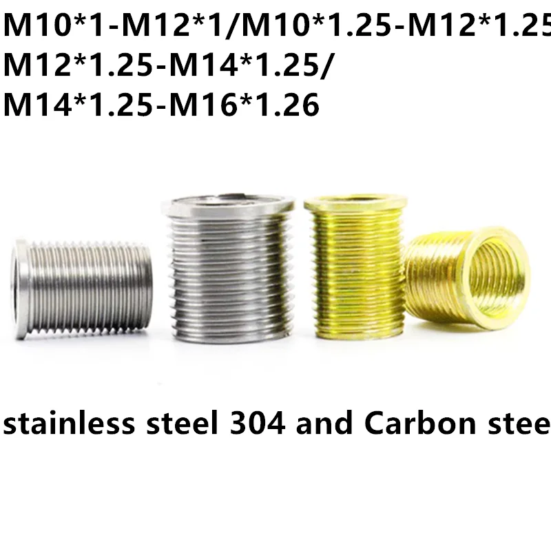 M10-M12/M12-M14/M14-M16 acciaio al carbonio Acciaio inossidabile Riparazione candela Inserto filettato Inserti tipo volteggio 2273
