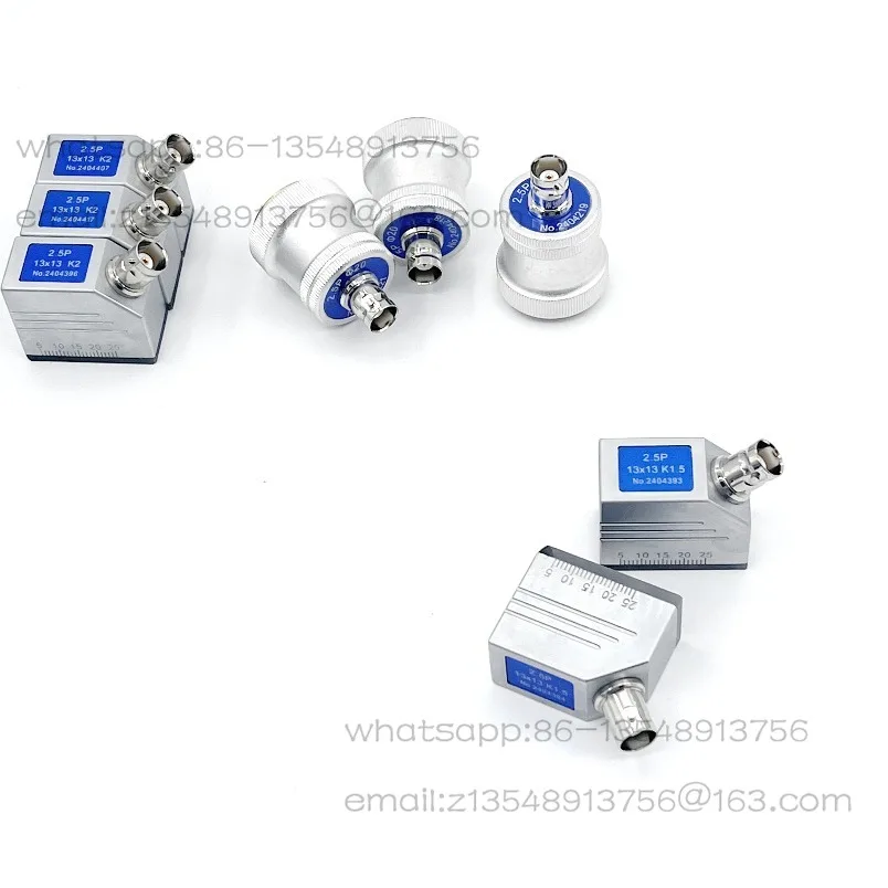 2.5P20 single crystal straight probe, ultrasonic flaw detection longitudinal wave transducer 1 piece price