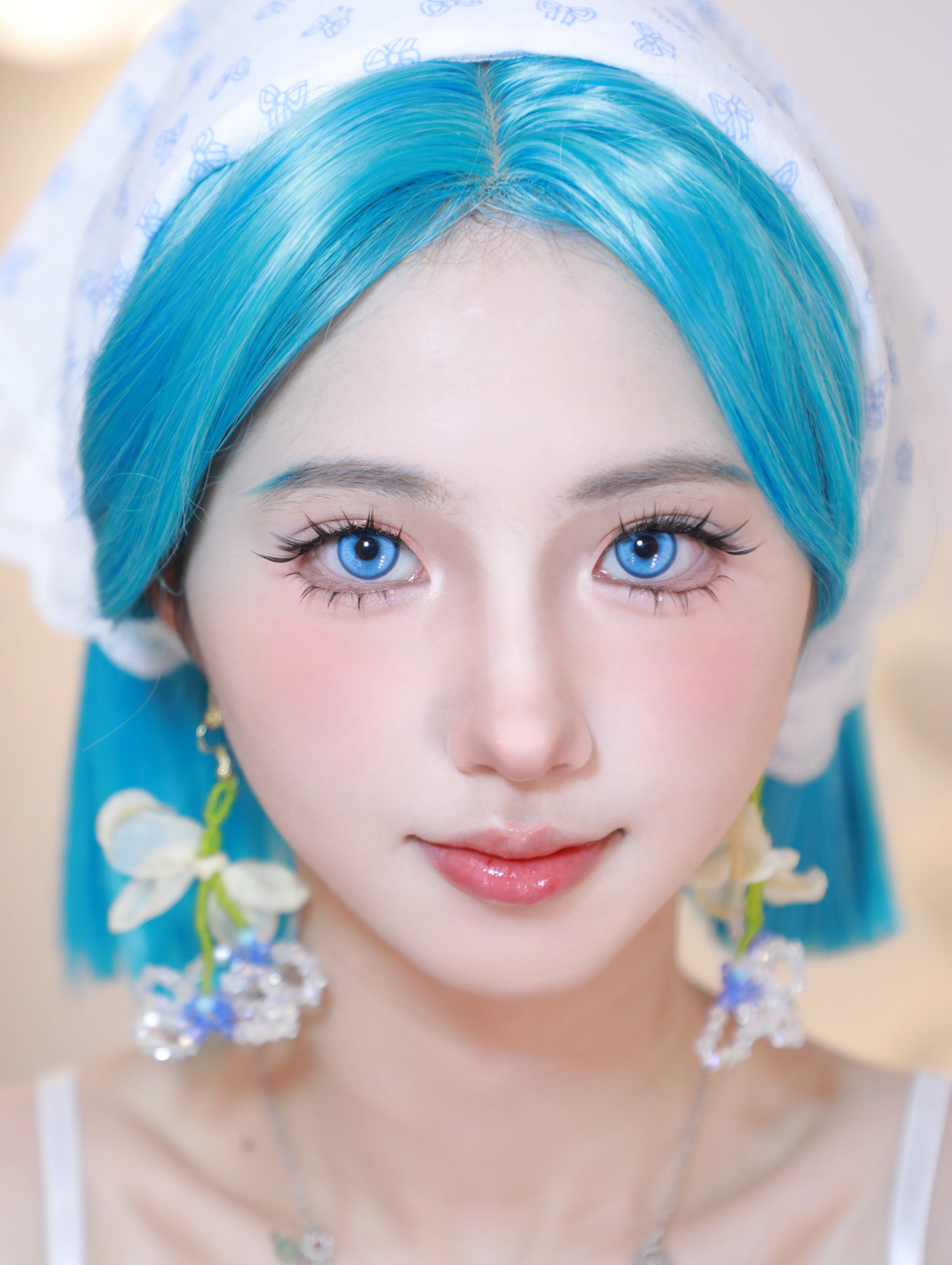 Abgestufte 1 Paar farbige Kontaktlinsen Halloween Cosplay Softlens 14,2 mm 6 Monate – Detail 15