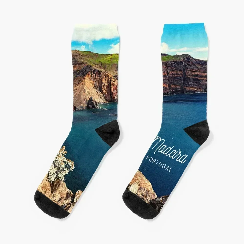 

Madeira - Portuguese Islands Socks summer christmas stocking cartoon golf Socks For Man Women's