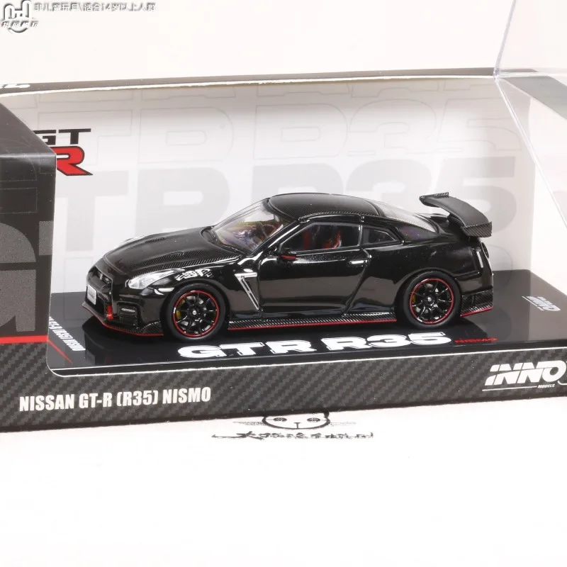 

INNO 1:64 Nissan GTR R35 Nismo имитационная статическая модель автомобиля из сплава, детская праздничная подарочная игрушка, украшение для коллекции для взрослых.
