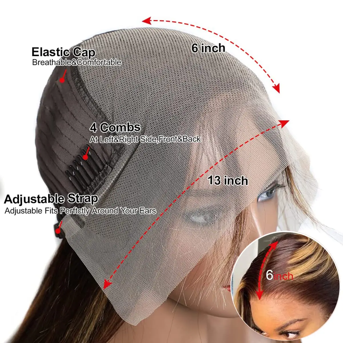 200 Dichtheid 4/27 Hoogtepunt Rechte Pruik Menselijk Haar 13x6 Hd Kant Frontale Pruik Pruiken 40 Inch 100% Braziliaanse Menselijk Haar Pruik Voor Vrouwen