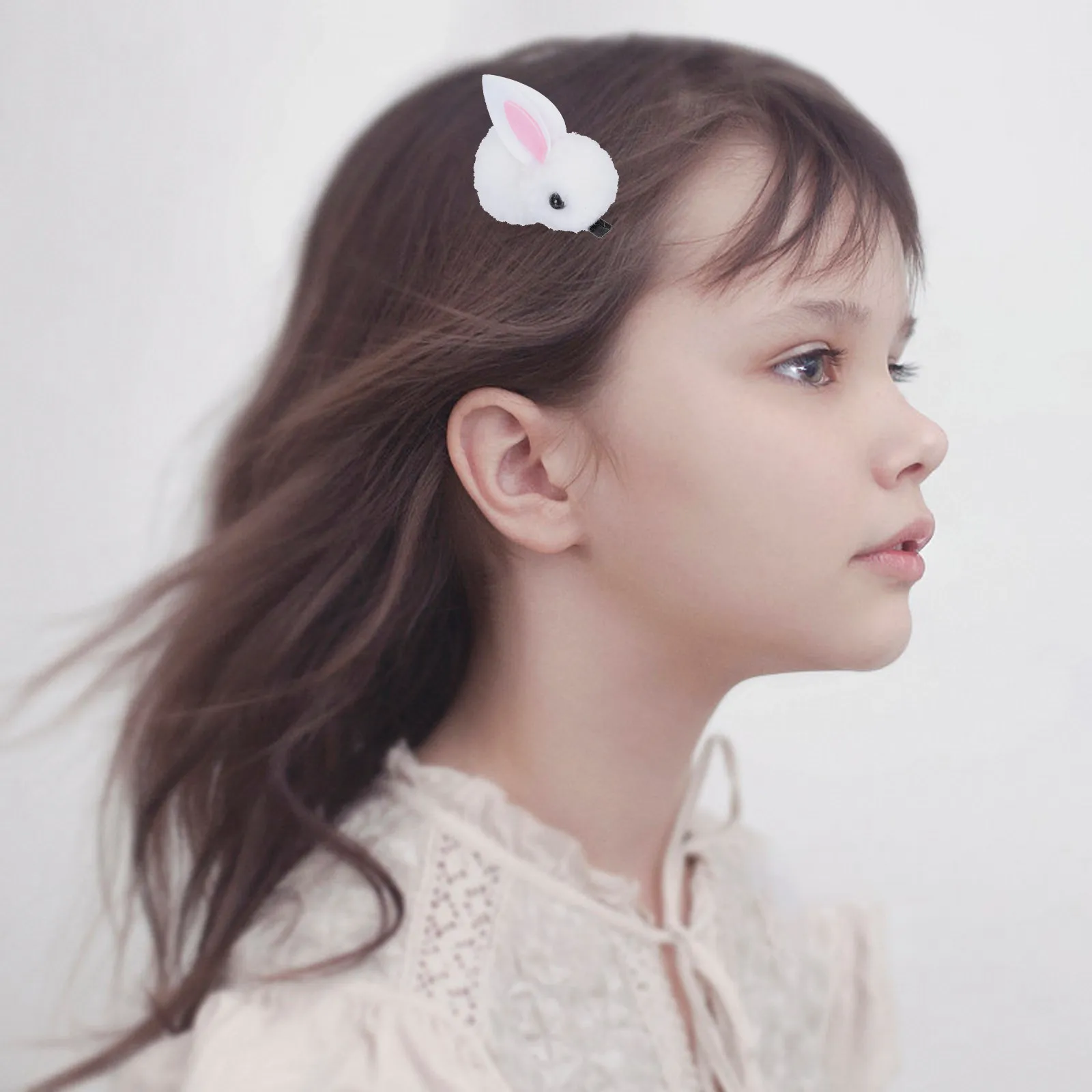 

1 пара заколок для волос в виде кроликов, креативные детские заколки, милые украшения для волос, дизайн с пасхальным кроликом, реквизит для вечеринок и фотосессий, подарок