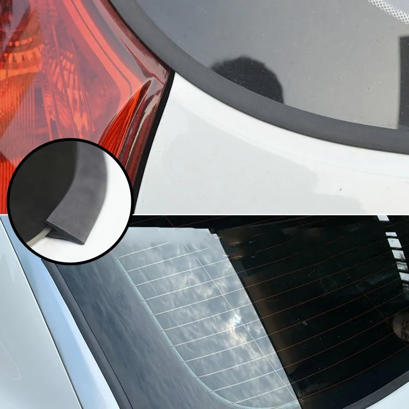 Universal Car Y Shape Rubber Weather Accessories Seal Strip Strip Hollow Glass Window Edge Moulding Trim Decorate Weatherstrip