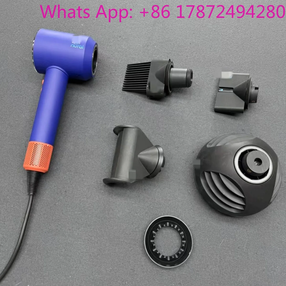 High-Efficiency HD16 Hair Dryer - High-Speed Negative Ion Cross-Border New Model