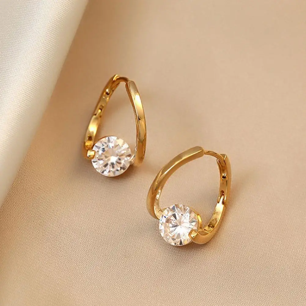 Lymphvity MagneTherapy Germanium Earrings Lymphatic Drainage Earrings Magnetology Lymphactive Mag Studs Zircon Stud Earrings image 3
