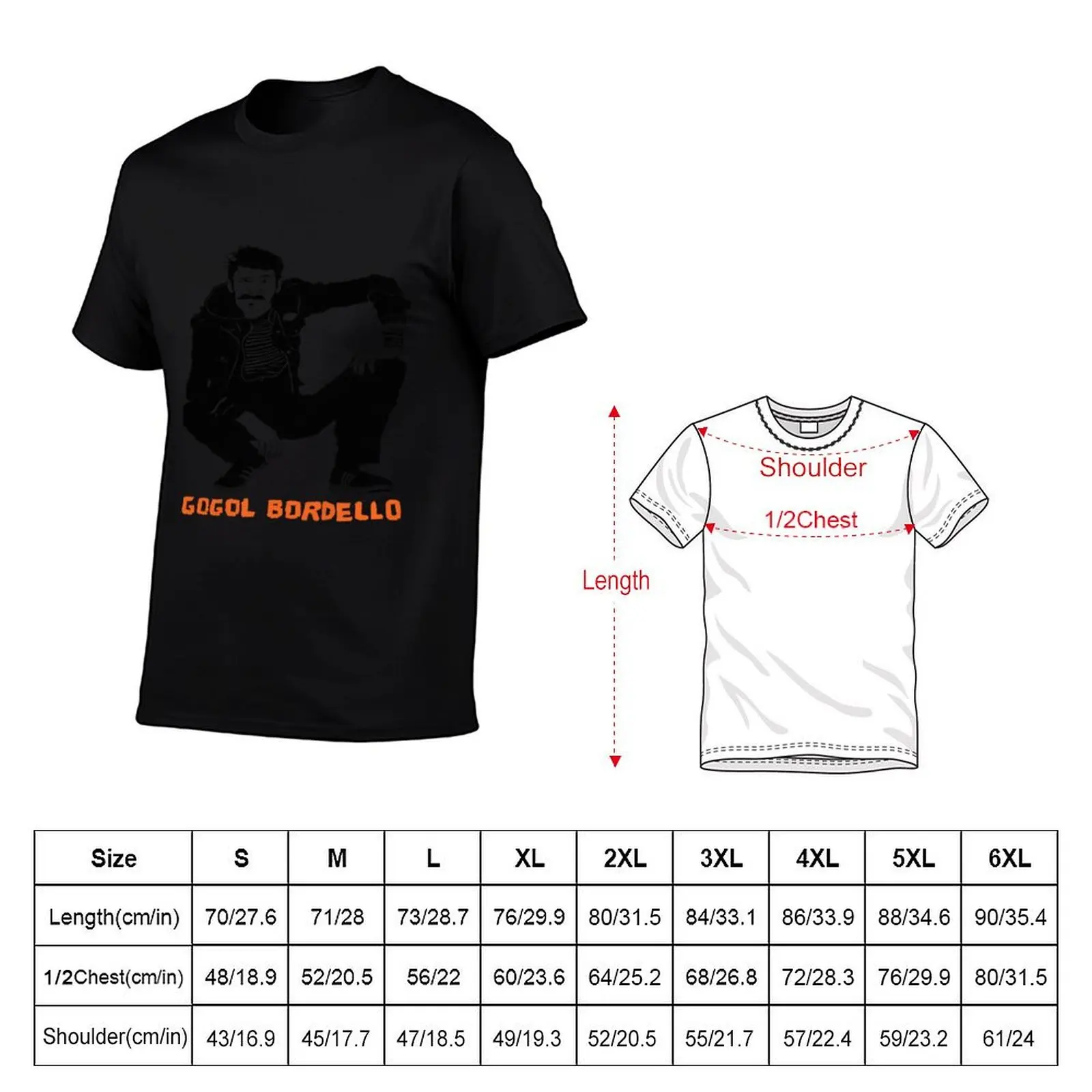 gogol bordello Fitted T-Shirt shirts graphic tees anime tshirt plus size tops mens tall t shirts