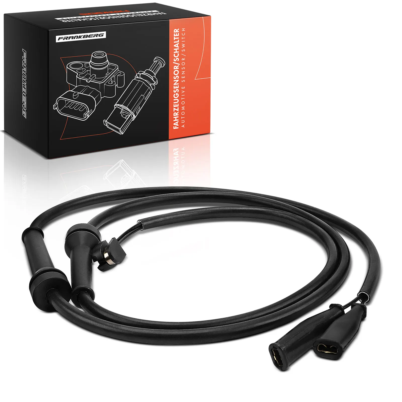 Frankberg 1x Waarschuwingscontact Remvoering Slijtage Vooras Voor Porsche 928 4.5L 1979-1982 92861231102 5S11585 92861231101 PWS227