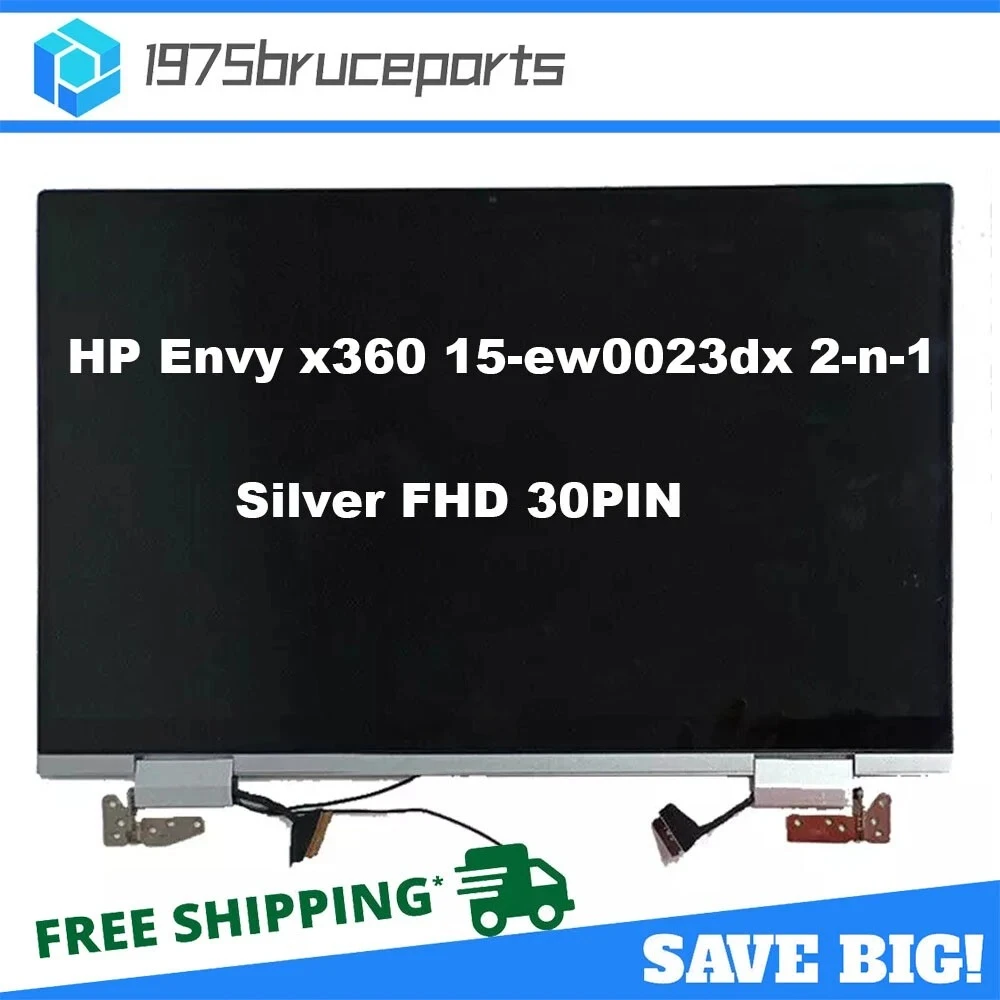 

Новый 15,6-дюймовый ЖК-экран с сенсорным экраном FHD для HP Envy x360 15-ew 15-ew0023dx 2-n-1 в сборе N09665-001