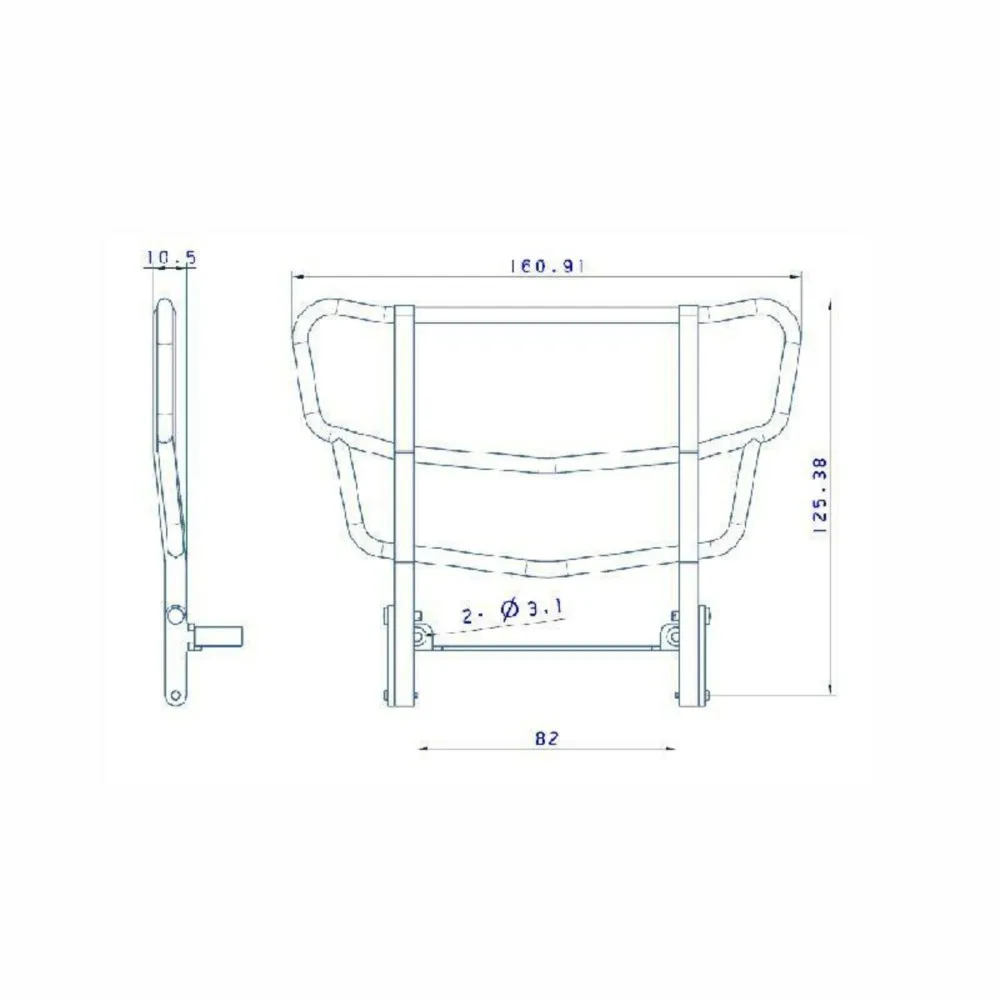 DIY Tamiyay 1/14 1851 3363 RC 트랙터 트럭 원격 제어 장난감 자동차 모델 Th14388 용 금속 LESU 앞 범퍼