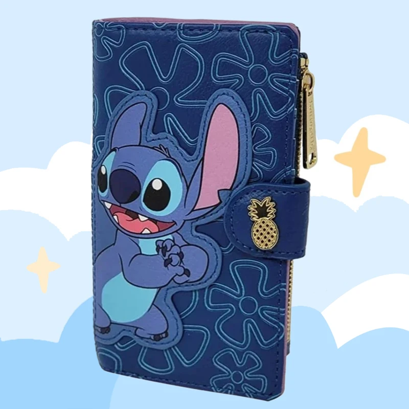 

Lilo & Stitch Series Stitch Cosplay Mini Backpack Wallet Snap Flap Clutch
