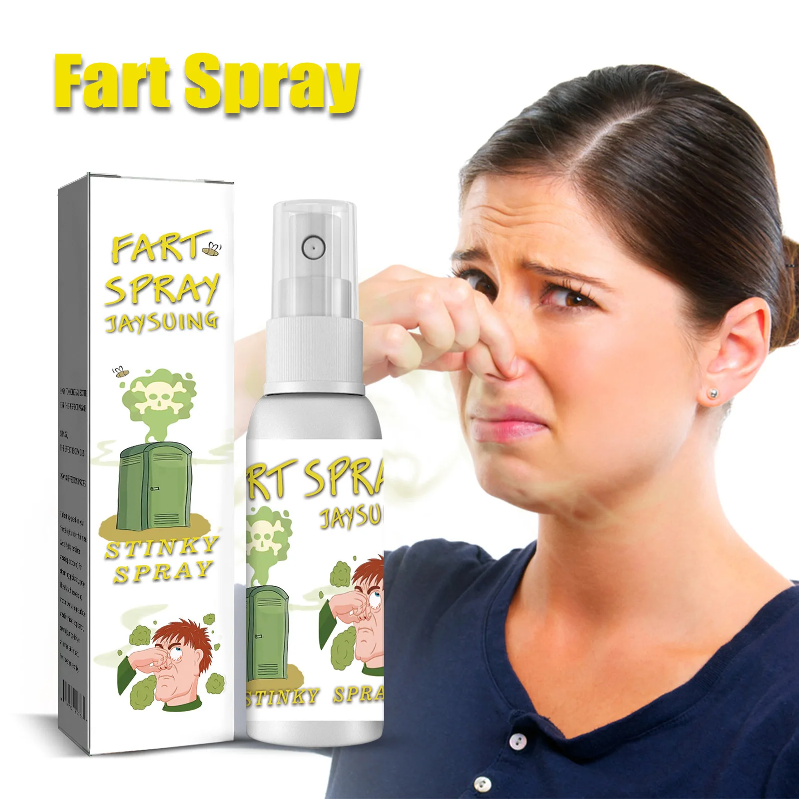 

April Fool's Day spoof stink spray whole person toy stink concentrated liquid whole cup toy poop smell