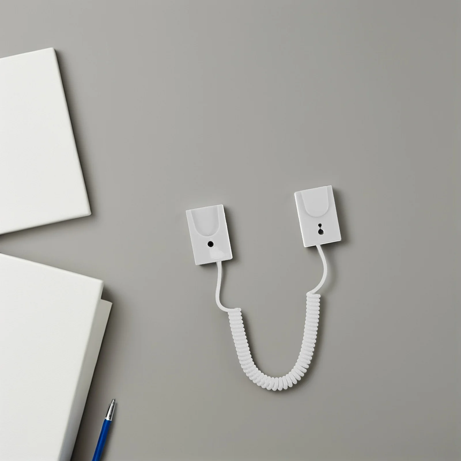 

Universal Compatibility Remote Leash Anti-Loss Spring Rope Self-Adhesive Elastic Design for Home Store Use Anti-Theft