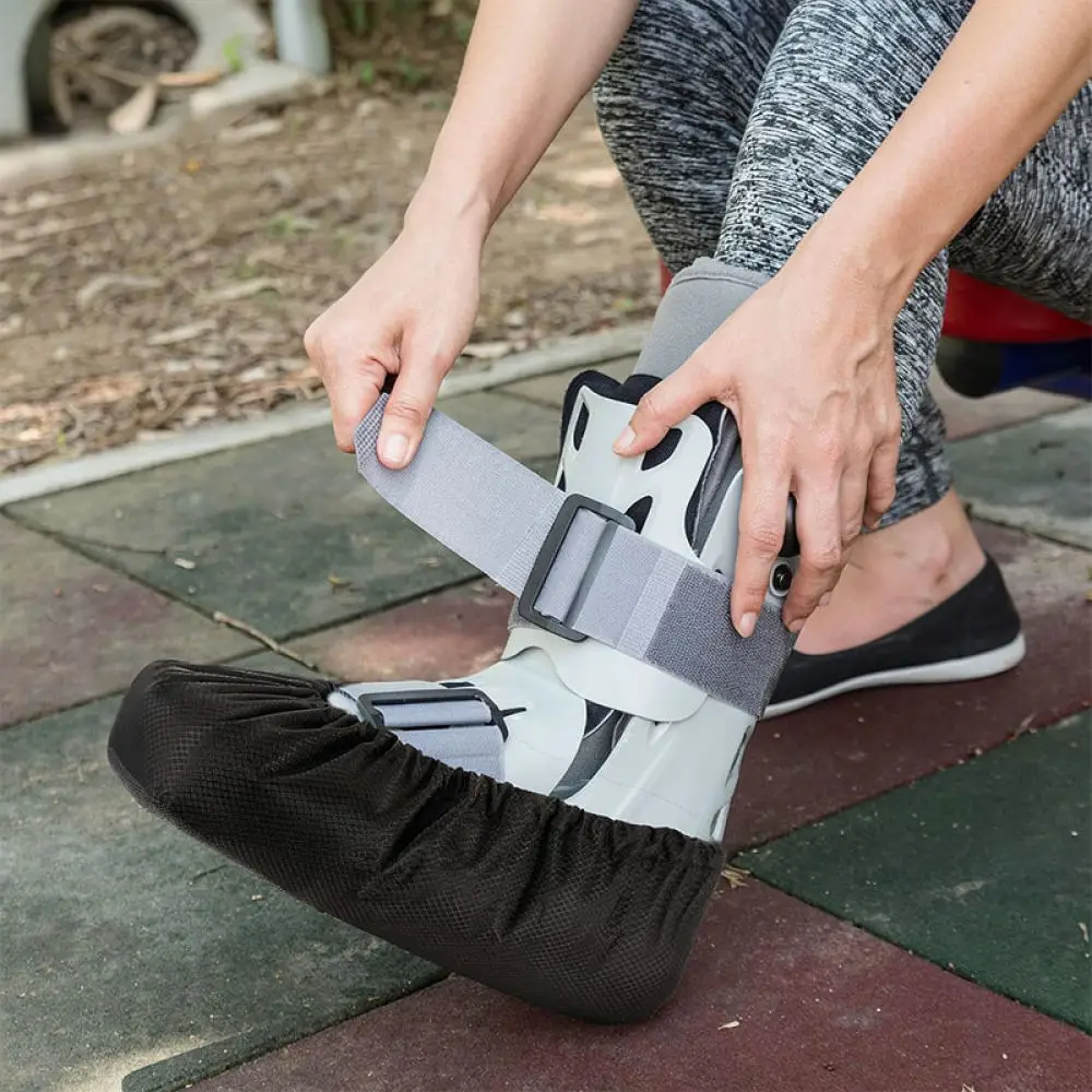 Durable Waterproof Foot Cast Guard Anti Slip Shoe Protection Sleeve For Recovery Bathing Showering Support