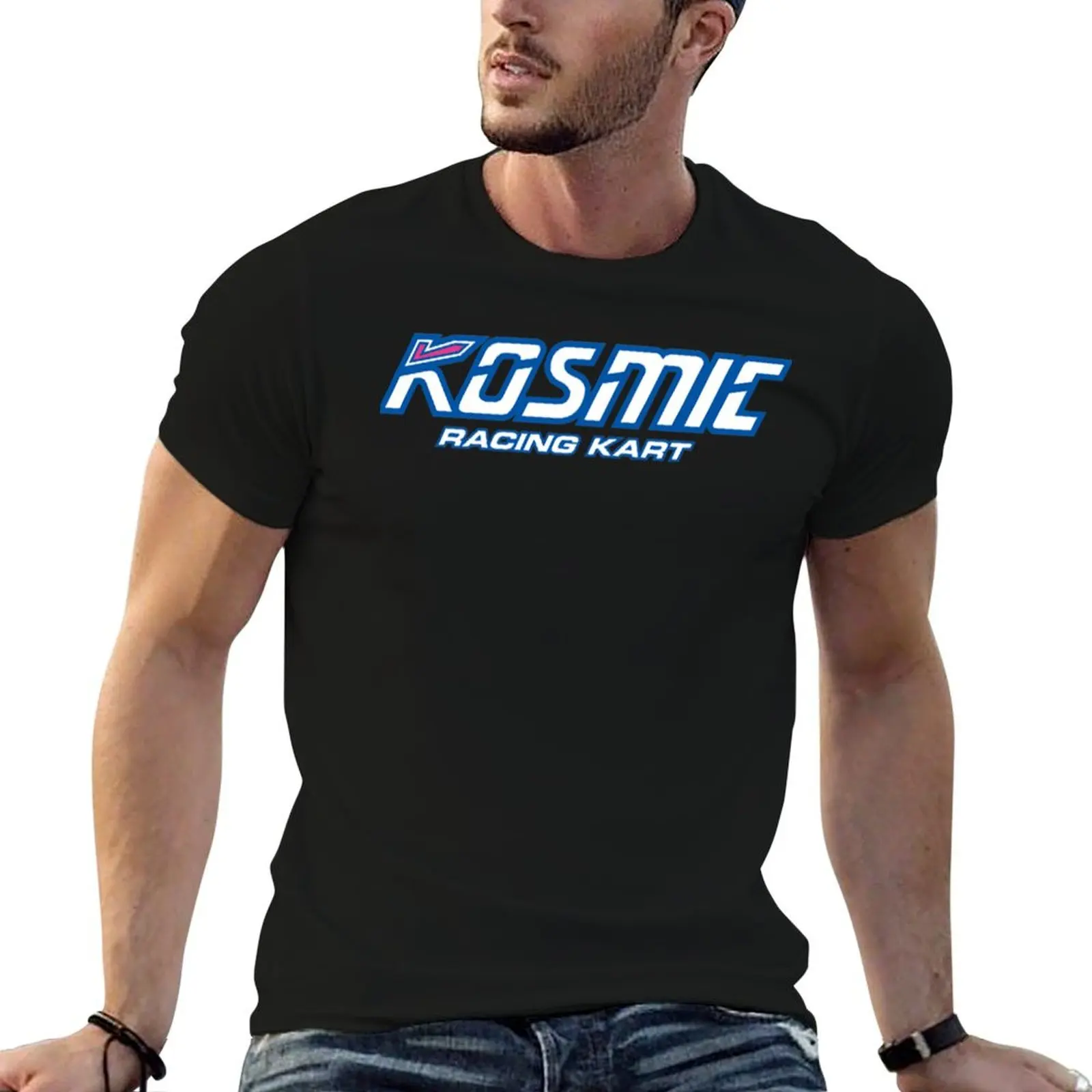 

Kosmic Racing Kart T-Shirt t shirt man designer t shirts for man cotton funny t shirts cotton 100% T-shirt