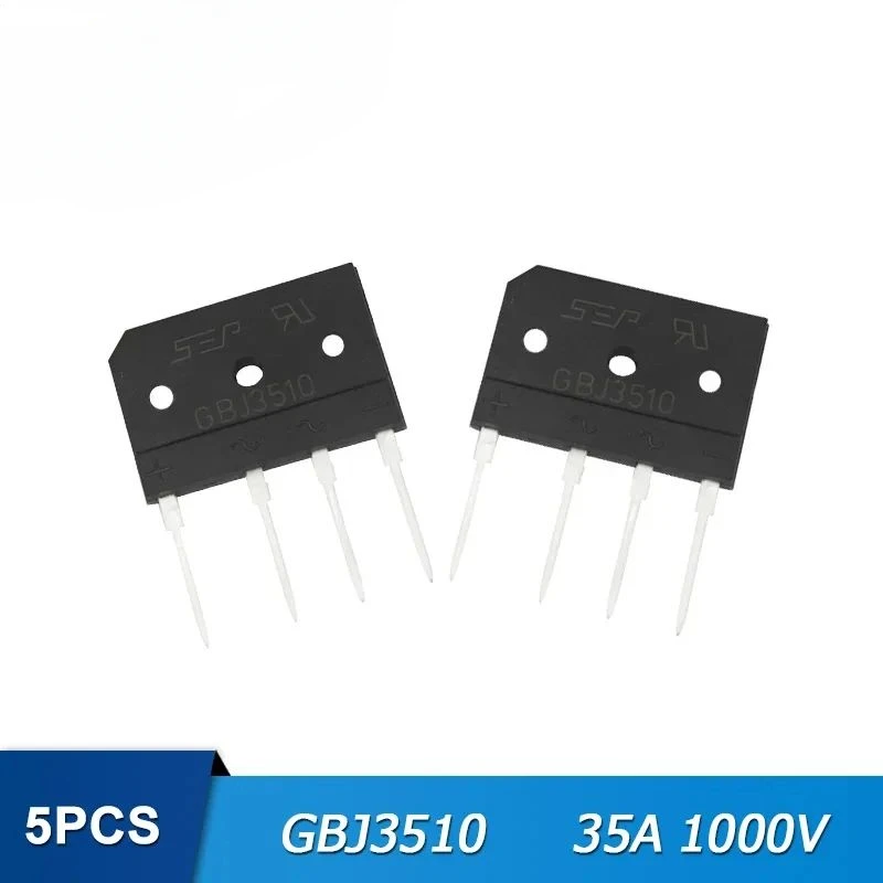 5PCS High quality Diode Bridge Rectifier GBJ1510 GBJ2510 GBJ3510 GBU1510 GBU3510 15A 25A 35A 1000V Rectifiers Diodes
