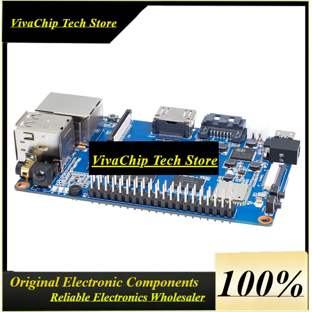 VivaBanana Pi BPI-M2 Ultra Mini Single Board Computer Quad-core AllWinner A40i Open Source Hardware