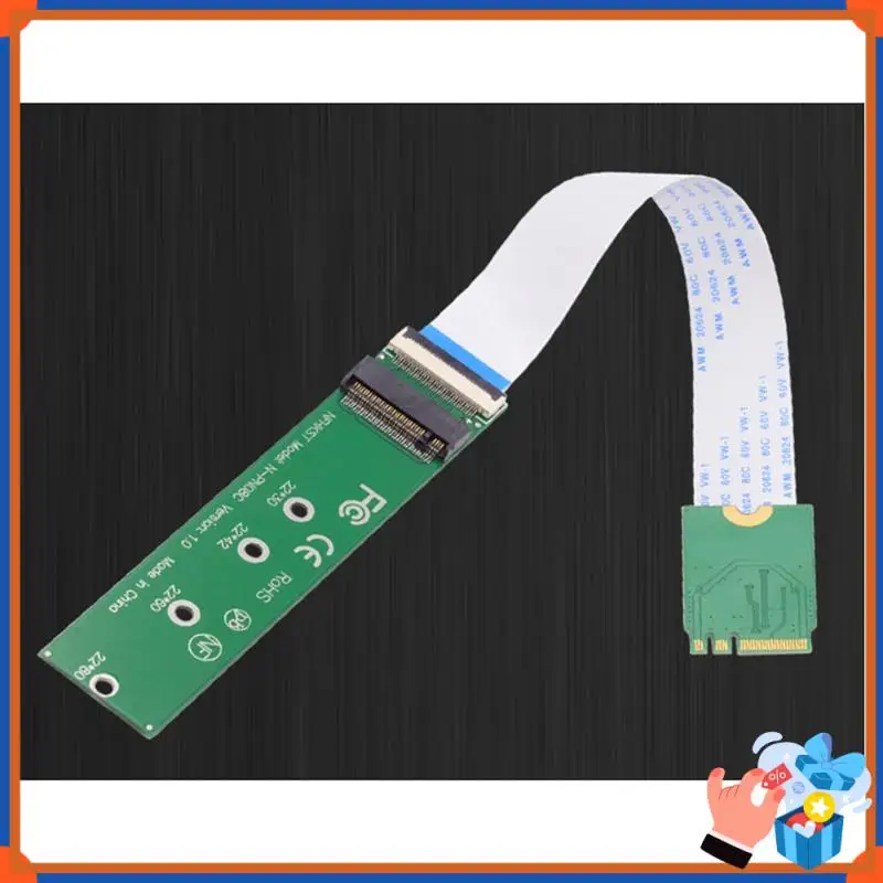 Compact Key A+E Interface WIFI Tom.2 Key M Interface Adapter FPC Soft Bank SSD Connection Cable NVME Adapter Card NGFF