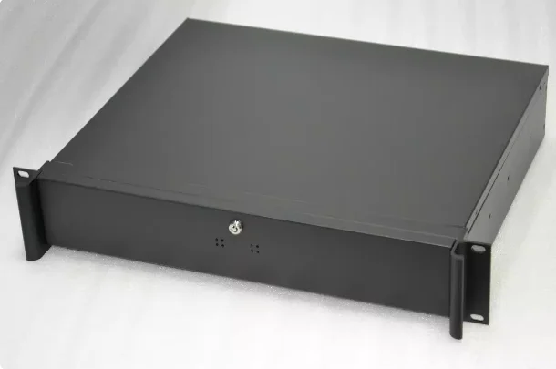 2U Mini-ITX Dual System Server Case, Compact Rackmount Chassis EKI-M236