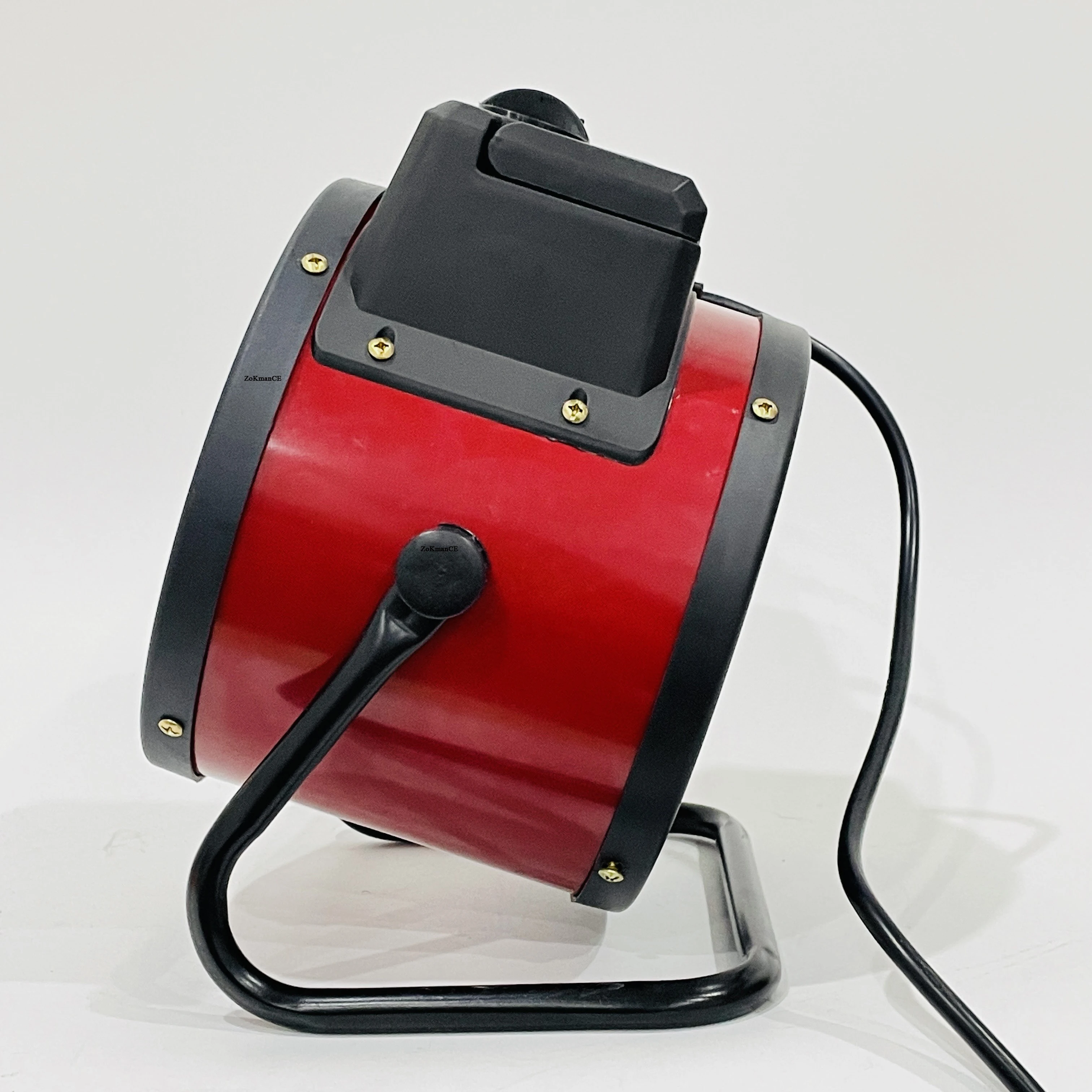 新型 3000/2000/1500W ポータブル電気ヒーター ファンと調節可能なサーモスタット付き、転倒時過熱保護機能搭載、急速加熱