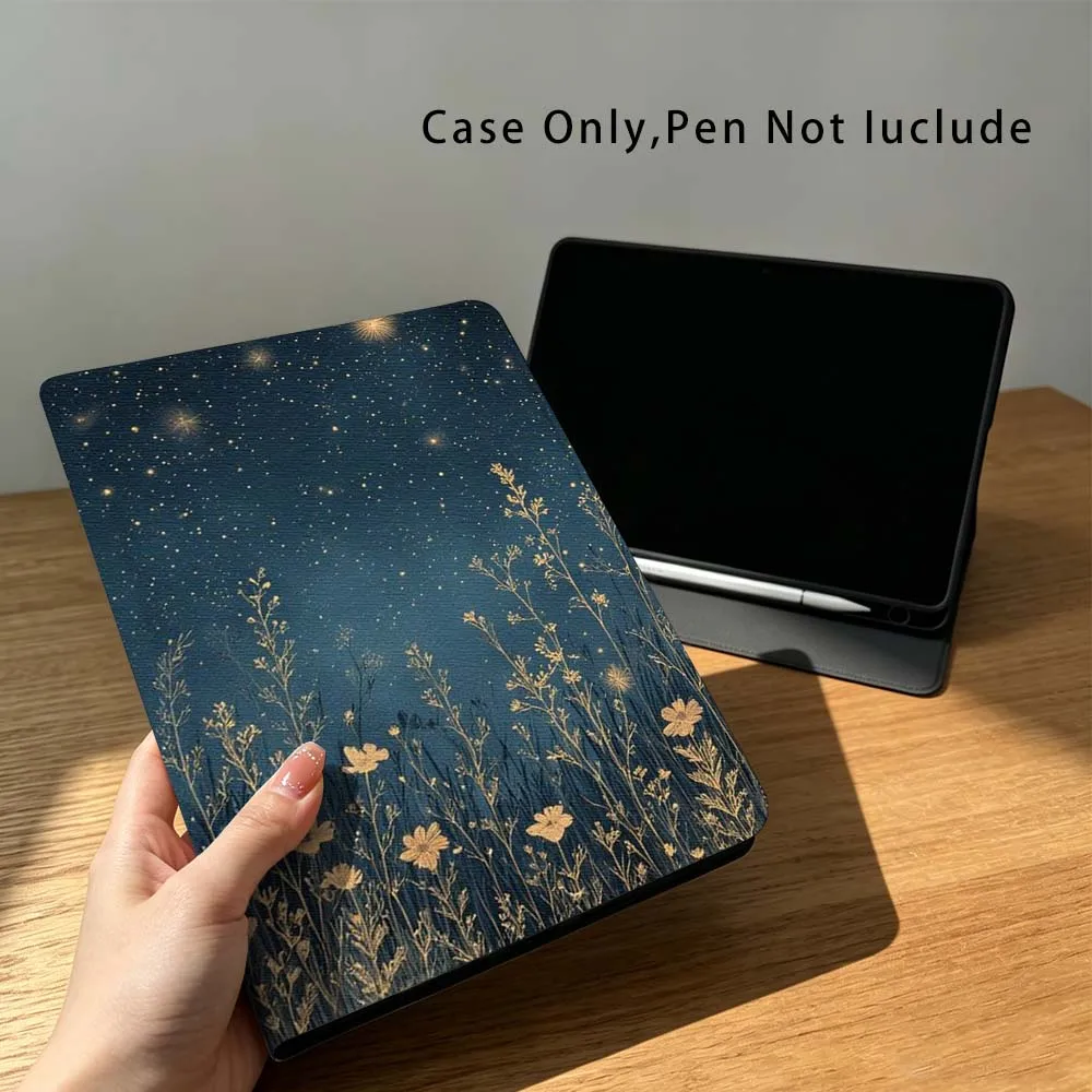 

Night Sky Stars Fashion For Xiaomi Poco Redmi Pad 8 2 4 5 6 6S 7 7S SE Pro 14 11 11.2 12.1 12.5 Inch Tablet Case