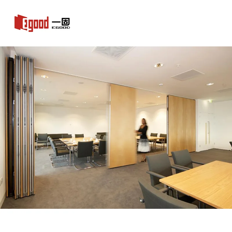 

Concertina Wall Divider Movable Partitions on Wheels for Classroom Meeting Room