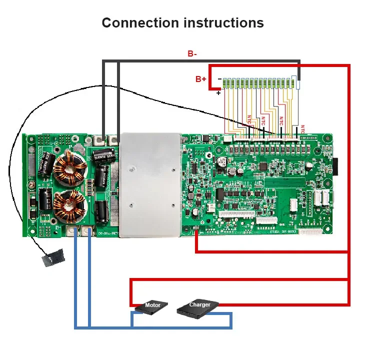 Shenzhen Electronic Manufacturers Industrial Bms Lifepo4 Battery Lithium Programmable Pcba Custom Pcb Circuit Board