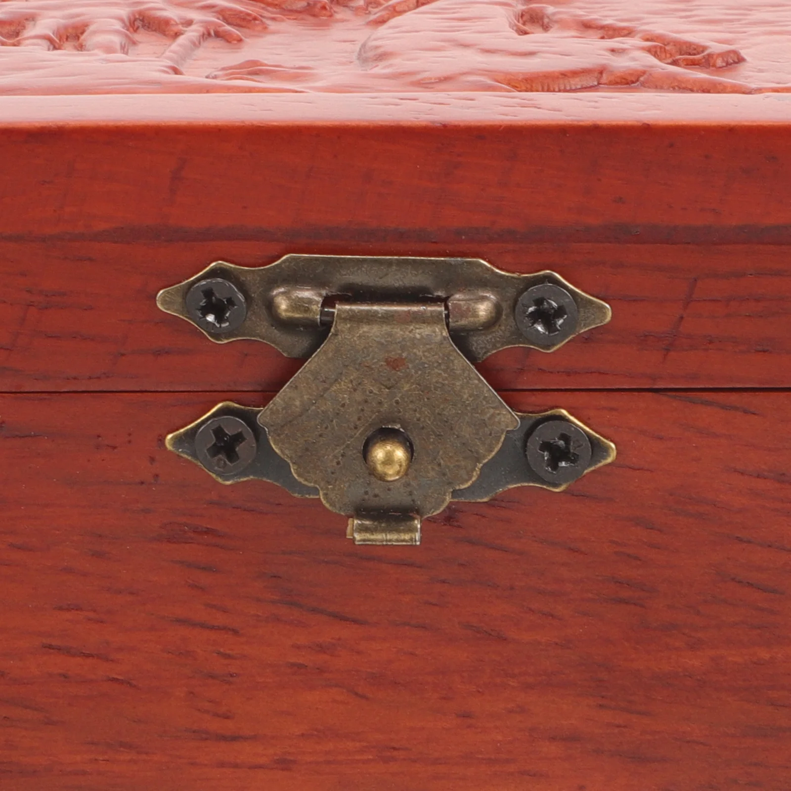 

Wooden Jewelry Box Vintage Design Spacious Jewelry Organizer Case Decorative Storage Box for Earrings Rings Necklaces