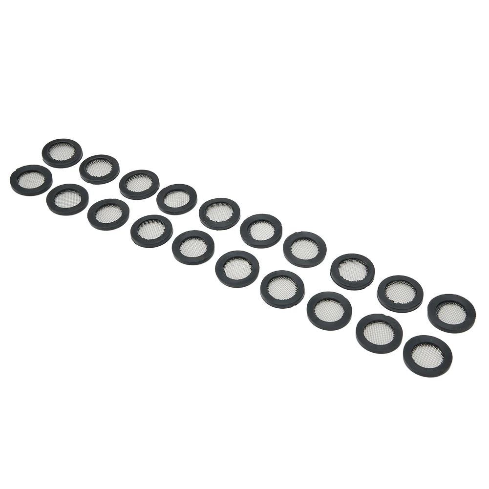 

20pcs Stainless-steel Rubber Washer O Ring Flat Gasket Hose Fit Shower Head For 1/2 Inch Tap Head Home Improvement Washers Parts